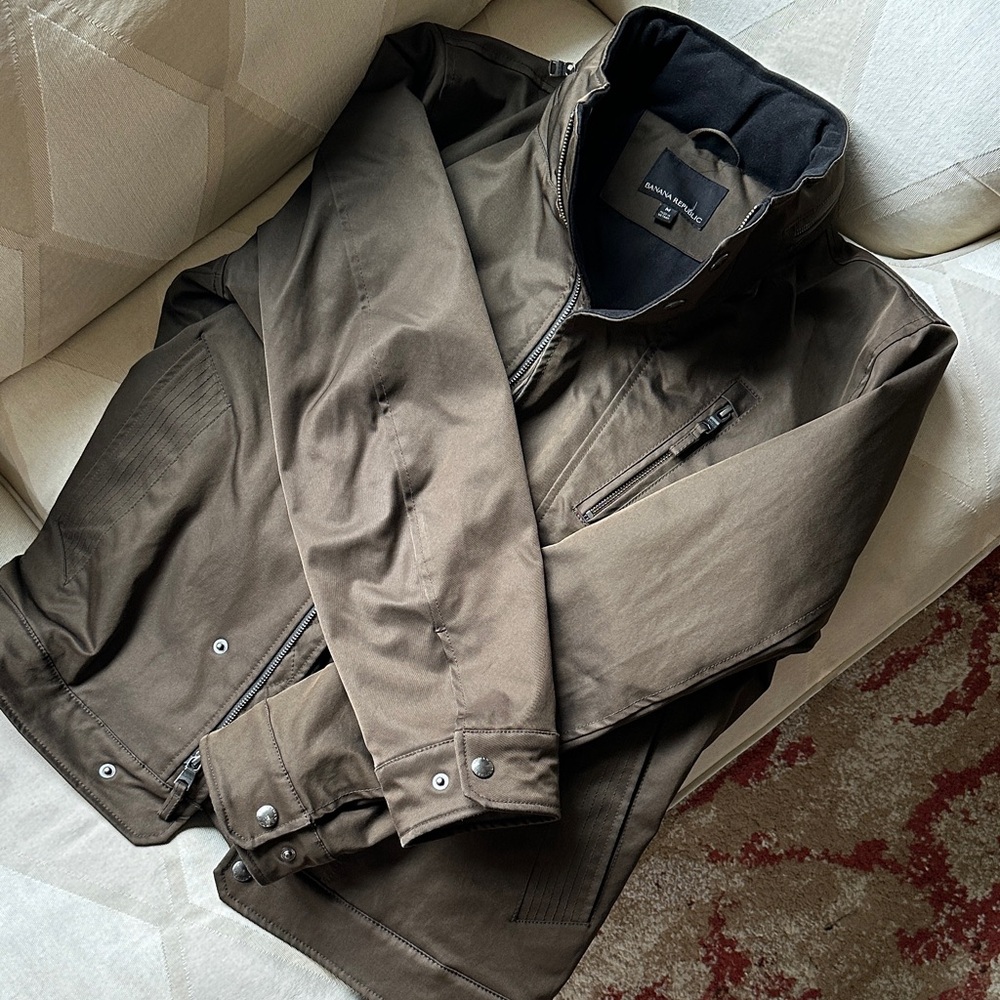 Banana Republic Dark Brown Military Jacket